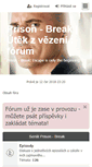 Mobile Screenshot of forum.prison-break.cz